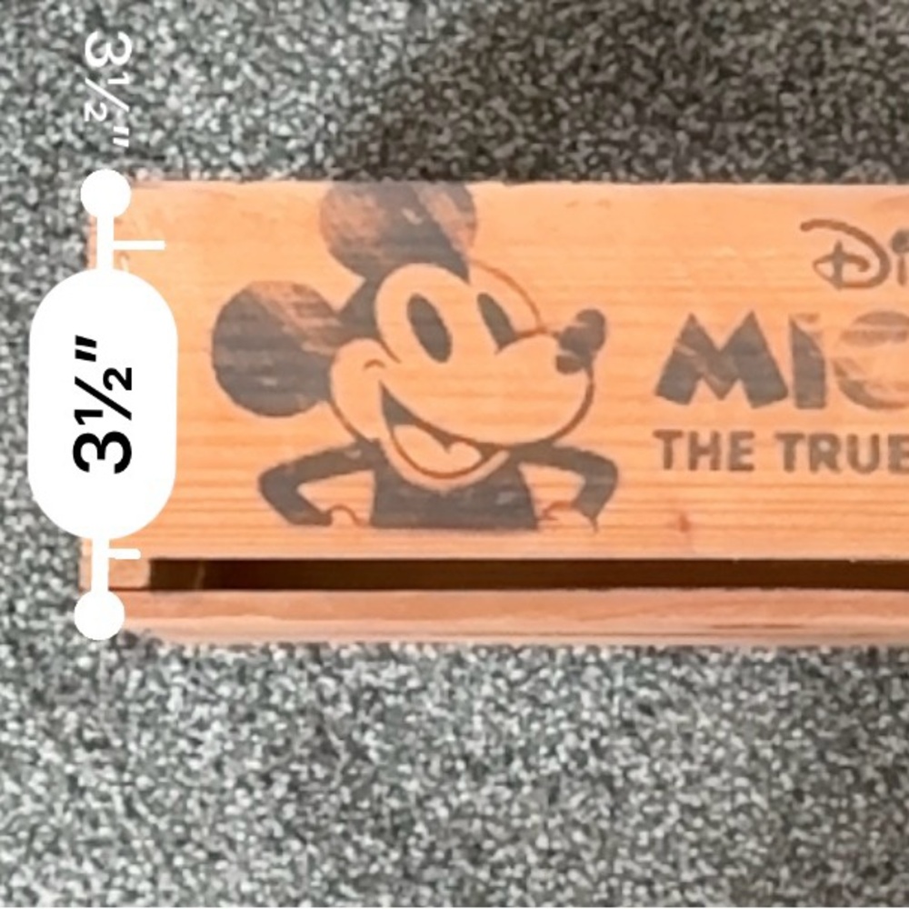 Disney Mickey wooden crate - Picture 11 of 11